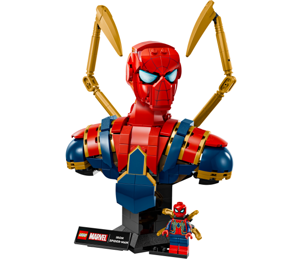 LEGO Super Heroes 76326 Popiersie Iron Spider-Mana - 1331731 - zdjęcie 4
